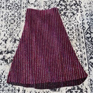 Shimmer A-Line Skirt